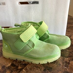 UGG Lime Green Ankle Boots for Women
